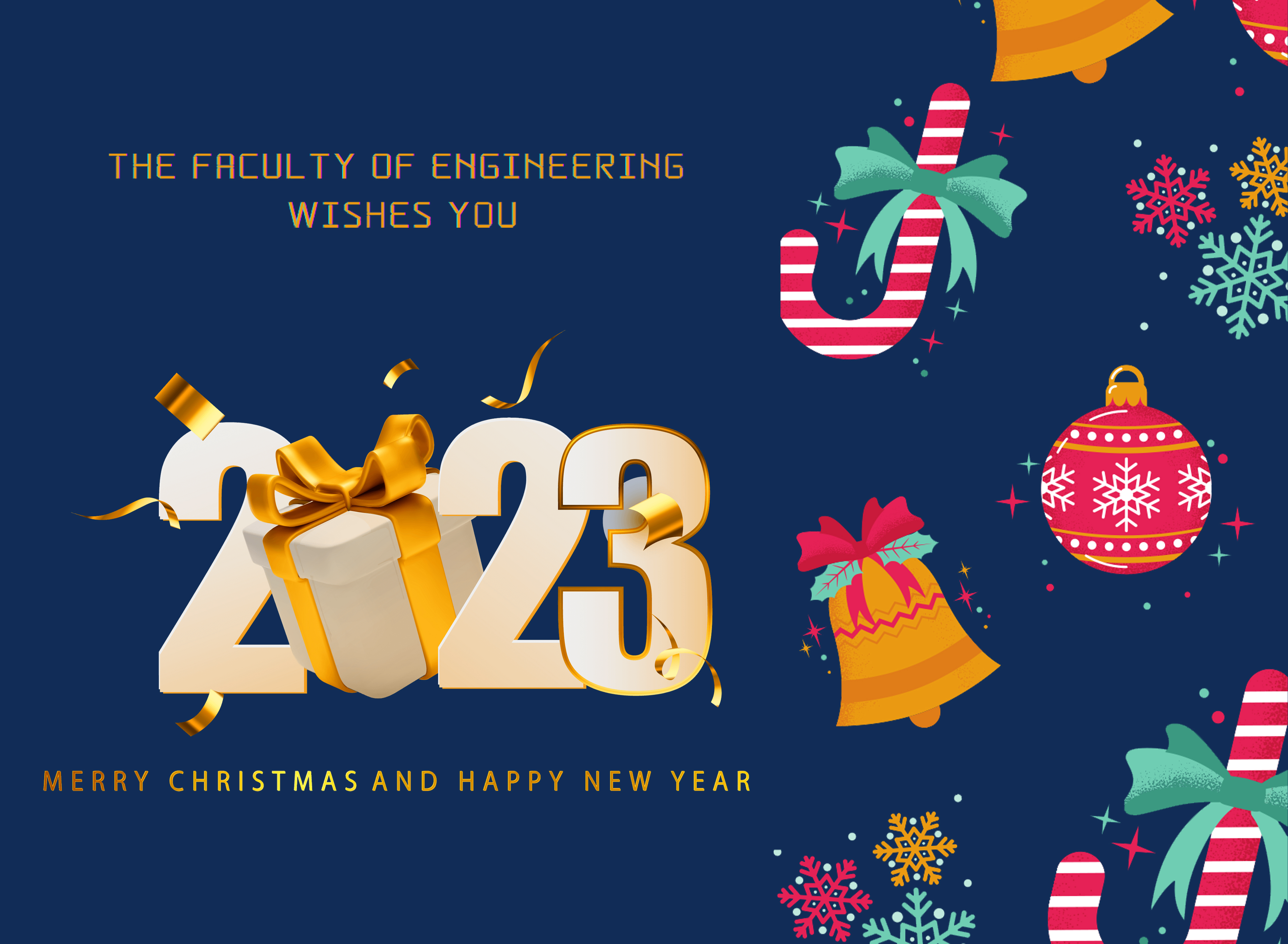 Christmas Card Faculty of Engineering 2023 v.02